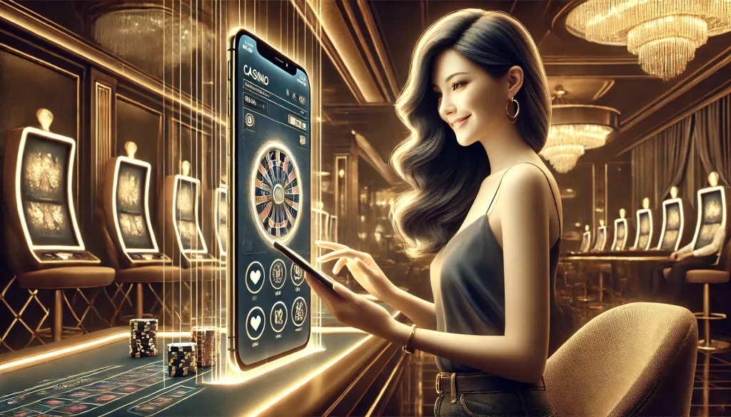 Mobile casino gaming