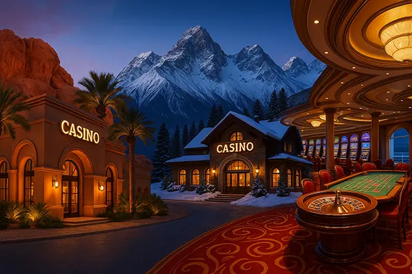 Mountain resort casino