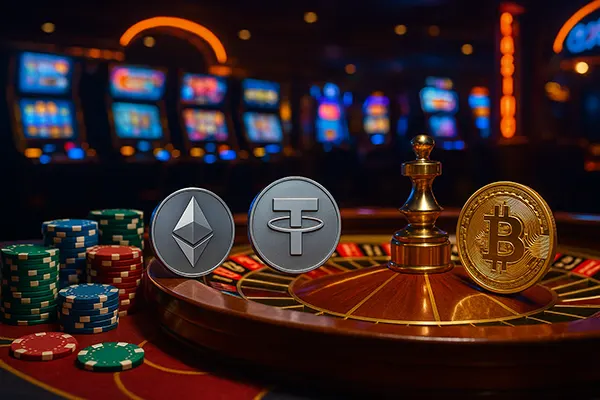Stablecoin gaming deposit