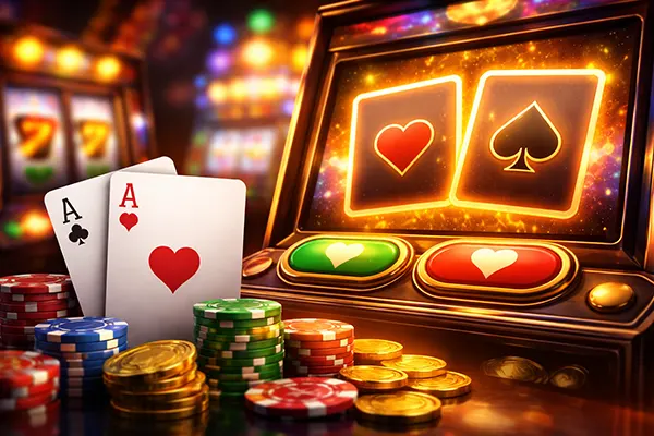 Cartas en tragamonedas