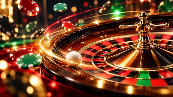 Roulette-Zahlenhistorie als Diagramm